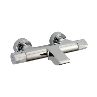 Afbeelding van Huber Advant bad/douche thermostaatkraan chroom AD.T21010.21