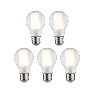 Afbeelding van Paulmann 29090 LED lamp Energielabel E (A G) E27 Peer 7 W Warmwit (Ø x h) 60 mm 106 5 stuk(s)