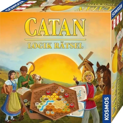 Afbeelding van Kosmos FKS6822930 Catan Logik Rätsel, bordspel, voor 1 speler, vanaf 8 jaar (uitgave DE) (Duits)