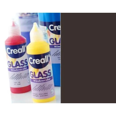 Afbeelding van Creall Glass contour glasstickerverf zwart 1 FL 80 ML 20114