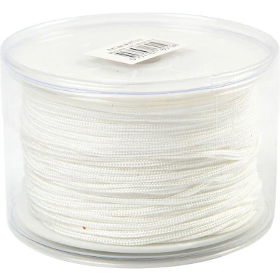 Afbeelding van Polyester koord dikte 2 mm wit 50m