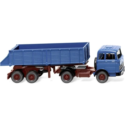 Afbeelding van Wiking 0677 09 H0 Vrachtwagen Mercedes Benz Achterkipkabel