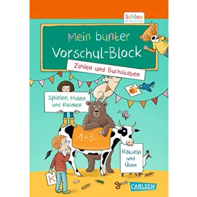 Afbeelding van Schlau für die Schule: Mein bunter Vorschul Block
