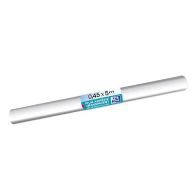 Afbeelding van Oxford, Doe het zelf papier, Boekbeschermingsfolie, kleurloos, zelfklevend, 450 mm x 5 m (1 x)