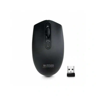 Afbeelding van Wireless muis Urban Factory FCM01UF Zwart 1600 dpi