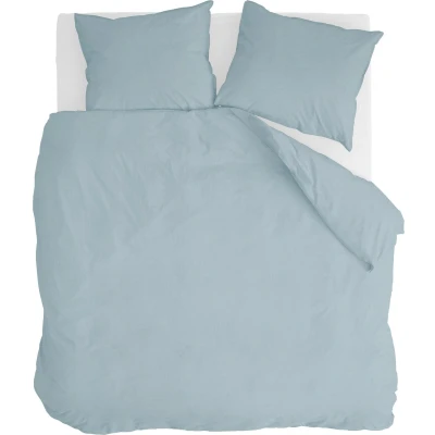Afbeelding van Walra Dekbedovertrek Vintage Cotton Jeans Blauw 240x220 cm Lits jumeaux Dubbele doorlopende instopstrook 100% Renforcé katoen