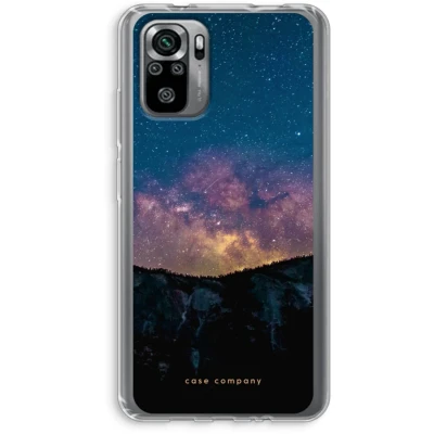 Afbeelding van Case Company® hoesje geschikt voor Xiaomi Redmi Note 10S Travel to space Soft Cover Telefoonhoesje Bescherming aan alle Kanten en Schermrand