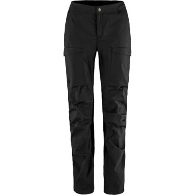 Afbeelding van Fjällräven Abisko Hybrid Trail Wandelbroek Dames Black Zwart
