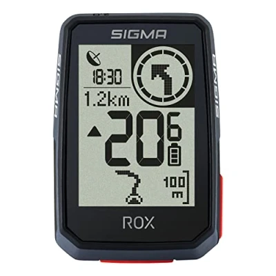 Afbeelding van Sigma ROX 2.0 GPS Black stuurhouder USB C oplaadkabel