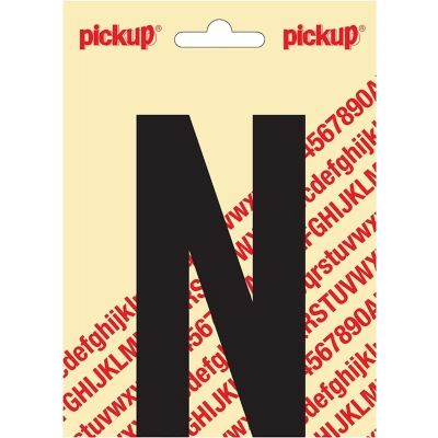 Afbeelding van Pickup Plakletter Nobel 120mm Zwart N