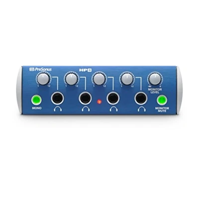 Afbeelding van PreSonus HP4 versterker 4 kanaals hoofdtelefoon 0,3u