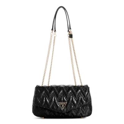 Afbeelding van Guess Adelard Convertible Xbody Dames Schoudertas/Crossbody Zwart One Size
