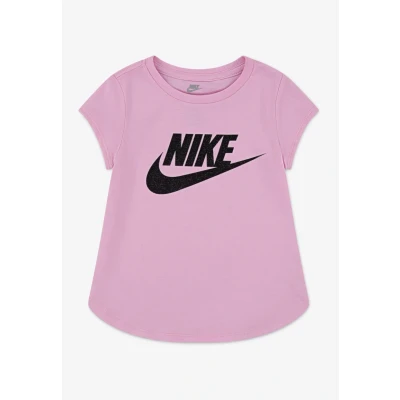 Afbeelding van Nike Meisjes Futura T shirt met logoprint in de kleur Roze, maat: 116
