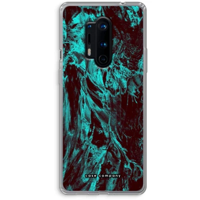 Afbeelding van Case Company® hoesje geschikt voor OnePlus 8 Pro Ice Age Soft Cover Telefoonhoesje Bescherming aan alle Kanten en Schermrand