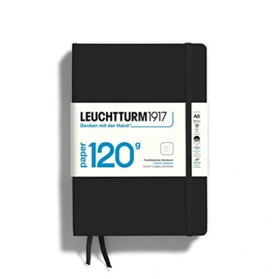 Afbeelding van Leuchtturm1917 notitieboek 120 grams medium A5 dotted zwart