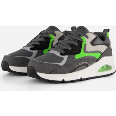 Afbeelding van Skechers UNO Sneakers laag voor kinderen, Maat: 36, Grijs Hoogwaardig imitatieleer