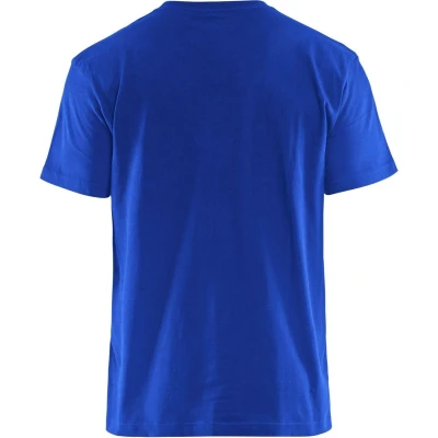 Afbeelding van Blaklader T shirt bi colour 3379 1042 Korenblauw/Zwart XS
