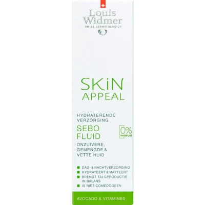 Afbeelding van Louis Widmer Crème de jour Skin Appeal Sebo Fluid Sans Parfum
