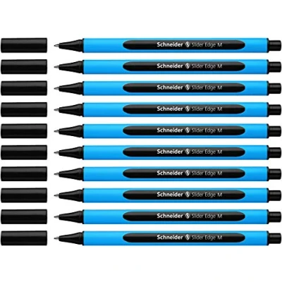 Afbeelding van 10x Schneider Slider Edge M balpen zwart
