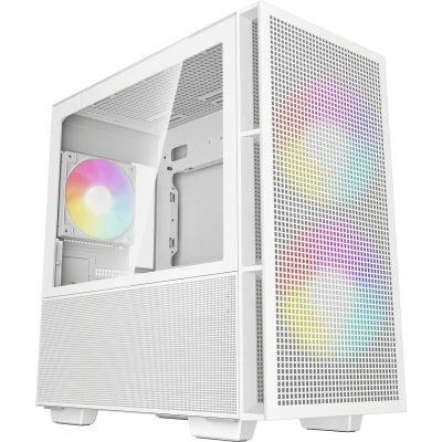 Afbeelding van DeepCool CH360, PC, Wit, micro ATX, Mini ITX, ABS, SPCC, Multi, Case fans
