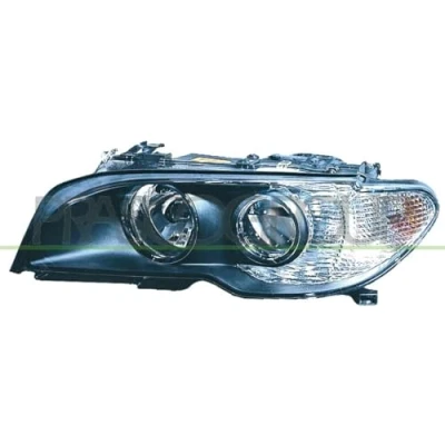 Afbeelding van PRASCO BM0224903 Koplampen rechts H7/H7 FF Wit voor rechtsrijdend verkeer Met elektromotor regelmotor LWR BMW: 3 Coupe