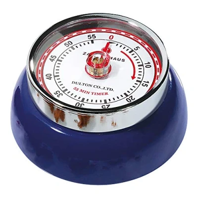 Afbeelding van Zassenhaus 071832 keukenwekker van staal, eenheidsmaat, blauw