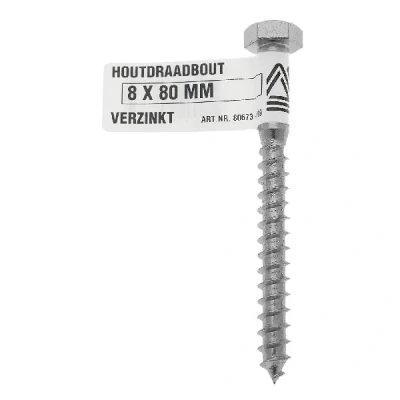 Afbeelding van Houtdraadbout 10x120mm Deltafix