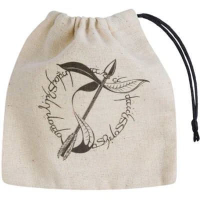 Afbeelding van Dice Bag Elvish Biege &amp; Black Classic Q Workshop