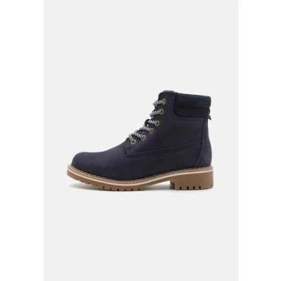 Afbeelding van Tamaris Snowboots, Dames, Maat: 38, Navy Nubukleer