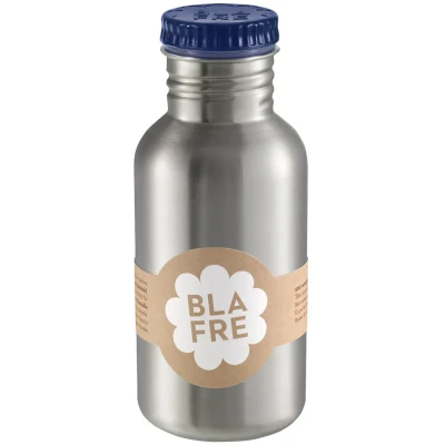 Afbeelding van Blafre rvs drinkfles donkerblauw 500ml