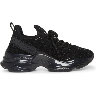 Afbeelding van Steve Madden Maxima R Sneakers laag, Dames, Maat: 37, black Kunststof
