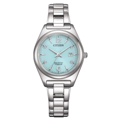 Afbeelding van Citizen EW2601 81M Horloge Titanium Zilverkleurig Ø 29 mm