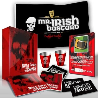 Afbeelding van Mr. Irish Bastard Battle Songs Of The Damned (5 CD) (Limited Edition)