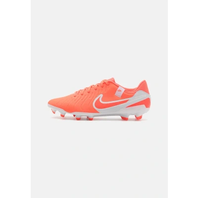 Afbeelding van Nike Performance Legend 10 Academy FG Voetbalschoenen met kunststof noppen, Maat: 39, Hot lava/white Imitatieleer/ textiel