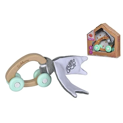 Afbeelding van Eichhorn Baby Houten Auto met Pluche