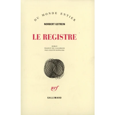 Afbeelding van Le Registre