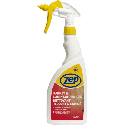 Afbeelding van Laminaatreiniger Zep 750 ml (Gebruiksklare formule, Voor parket en laminaat)