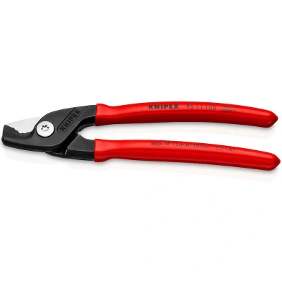 Image de KNIPEX 95 11 160 StepCut coupe câbles plastifié bruni mm