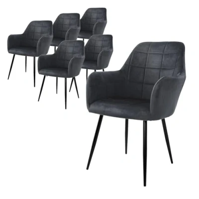 Afbeelding van Set van 6 eetkamerstoelen Enna ECD Germany