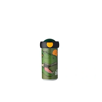 Image de Mepal Gourde Campus Gobelet pour Boire Étanche Enfants Tasse Réutilisable Sans BPA et Lavable au Lave Vaisselle 300 ml Dino