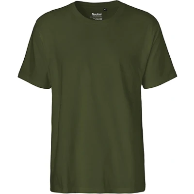 Afbeelding van Fairtrade Men&#039;s Classic T Shirt met korte mouwen Pink S