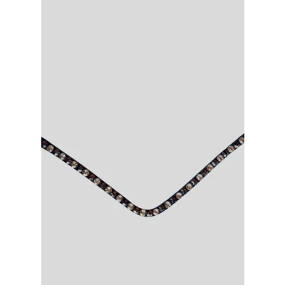Afbeelding van Montar Frontriem Fair Crystal Curved Grijs/Zwart XFull