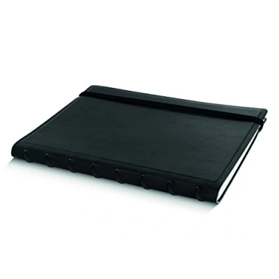 Afbeelding van Filofax Notitieboek A5 Navulbaar 21,4 X 16,3 Cm Papier Zwart