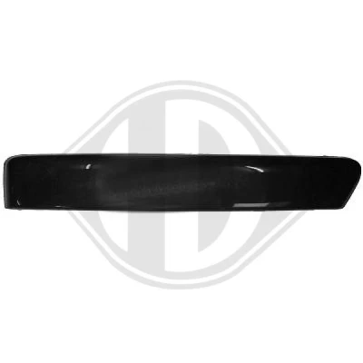 Afbeelding van DIEDERICHS 1416062 Sier / beschermingspaneel, bumper Rechts voor FORD: Focus 2 Kombi
