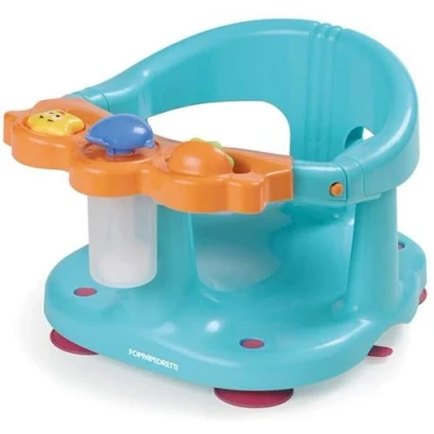 Image de Foppapedretti 9700030640 Tuffetto Siège de bain, orange bleu
