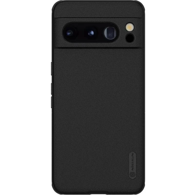 Afbeelding van Nillkin Super Frosted Shield Google Pixel 8 Pro Hoesje Zwart