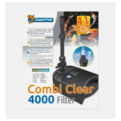 Afbeelding van Superfish Combi Clear 4000 Vijverfilter 1 stuk