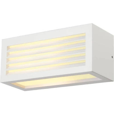 Afbeelding van SLV BOX L 232491 Buitenlamp (wand) E27 Wit