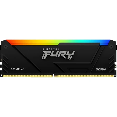 Afbeelding van Kingston Beast RGB Werkgeheugenmodule voor PC DDR4 8 GB 1 x 3200 MHz 288 pins DIMM KF432C16BB2A/8