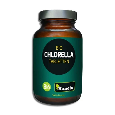 Afbeelding van Hanoju Bio Chlorella 400mp Pet Flacon